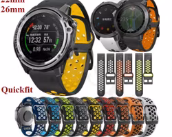 Ny modell! Quickfit reimer i 22 og 26mm Fenix 3/HR 5 5 pluss 6 6X Pro 7 7X Pro