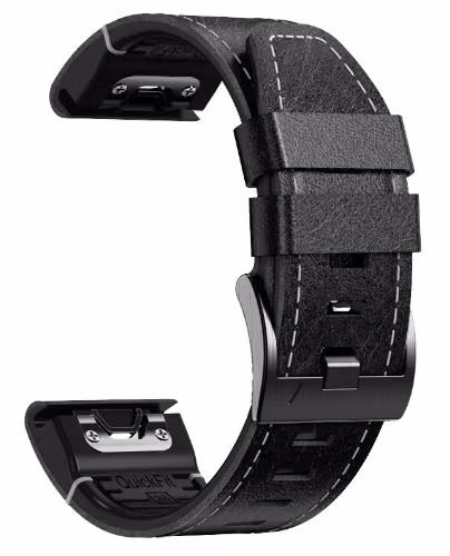 Ny modell! Skinnreim i 22 og 26mm Fenix 3/HR 5 5 pluss 6 6X Pro 7 7X Pro
