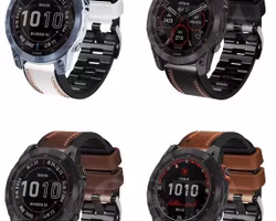 Ny modell! Skinnreim i 22 og 26mm Fenix 3/HR 5 5 pluss 6 6X Pro 7 7X Pro