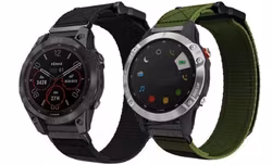 Nylonreim i 22mm og 26mm til Garmin klokke