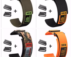 Premium Nylonreimer for Garmin - Komfort & Stil