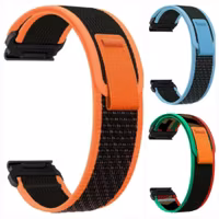 Sportsnylonreim i 22/26mm m/Quickfit for Garmin - Komfort og funksjonalitet
