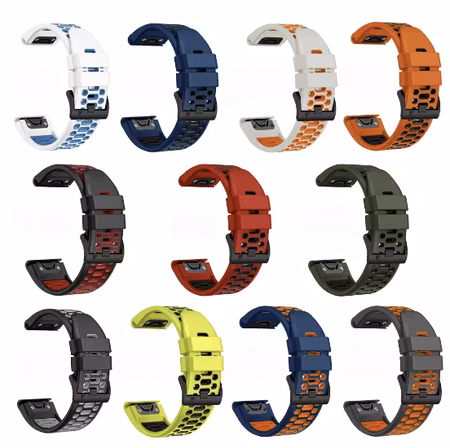 Nyhet! Oppgrader klokken din med Quickfit silikonreimer 22 /26mm