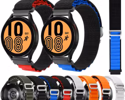 Stilige nylonreimer til Venu 3/2, Vivoactive, Forerunner 265, 255 m.fl.