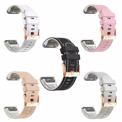 Skinnreim til Fenix 5s, 6s Pro, 7s Pro, Delta S, Instinct 2s
