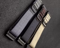 Myke og komfortable nylonreimer i 20, 22 og 26mm med Quickfit!