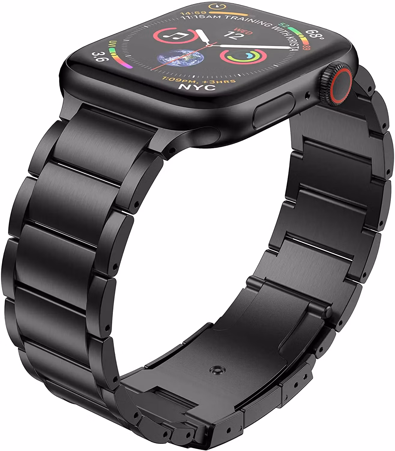 Eksklusive titanium-lenker til Apple Watch