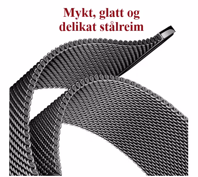Metalreimer i 22 og 26mm med Quickfit og magnetisk lås!