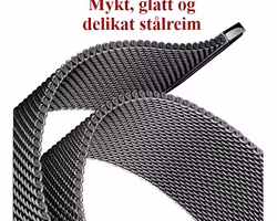 Metalreimer i 22 og 26mm med Quickfit og magnetisk lås!