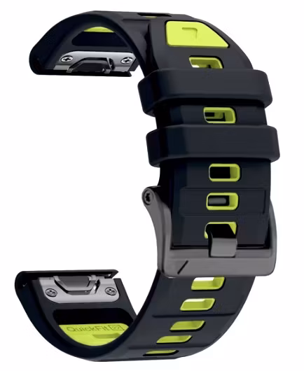 Nyhet! Silikonreim til Fenix E 8 47 og 51mm/ 7 7X i 22 og 26mm