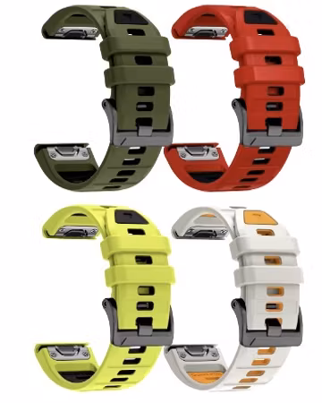 Nyhet! Silikonreim til Fenix E 8 47 og 51mm/ 7 7X i 22 og 26mm