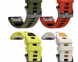 Nyhet! Silikonreim til Fenix E 8 47 og 51mm/ 7 7X i 22 og 26mm