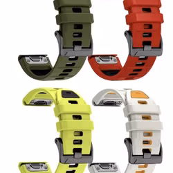 Nyhet! Silikonreim til Fenix E 8 47 og 51mm/ 7 7X i 22 og 26mm