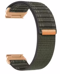 Nyhet! Rose Gold nylonreimer i 20mm til Garmin – Perfekt til din Fenix 8-43mm/7s/6s/5s Plus m.fl