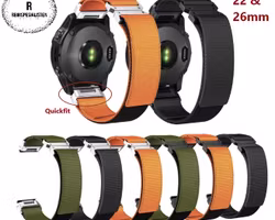Premium nylonreimer til Garmin – pen og slitesterkt design i 22mm og 26mm!