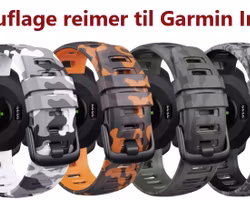 Camouflage-reimer til Garmin Instinct – Komfort, stil og holdbarhet!