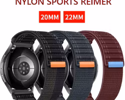 Sporty stil og komfort hele veien! - Nylonreimer i 20 og 22mm!
