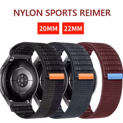 Sporty stil og komfort hele veien! - Nylonreimer i 20 og 22mm!