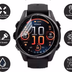 Skjermbeskyttere og Herdet Glass-cover til Garmin Fenix 8-serien