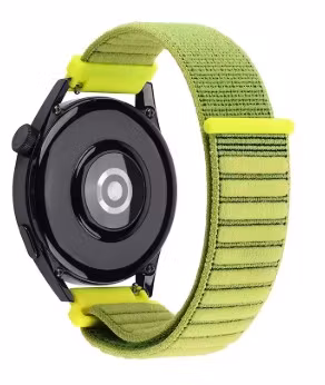 Myk og justerbar nylonreim med borrelås – 20 mm / 22 mm