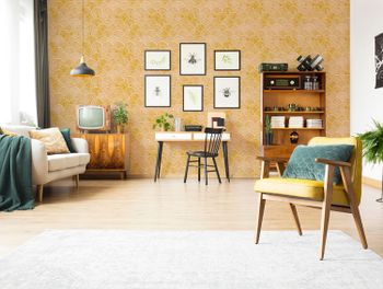 Fishscale Marble Mild Mustard