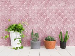 Fishscale Marble Rose