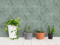 Fishscale Marble Moss
