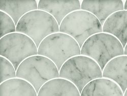 Fishscale Marble Pale Moss