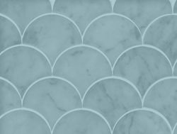 Fishscale Marble - Hint of mint