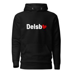 Hoodie Delsbohjärta - Unisex