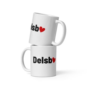 Mugg - Delsbohjärta