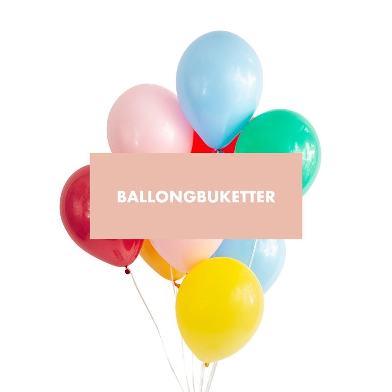 Ballongbuketter - Theo & jag