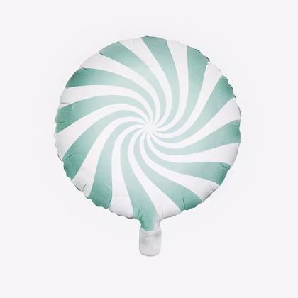Ballongpost Folieballong - Candy - Mint