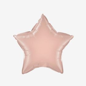 Ballongpost Folieballong - Stjärna Rosé