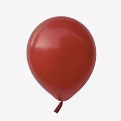 Ballong 45 cm - Deep Red