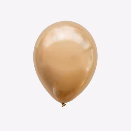 Ballong 45 cm - Chrome Guld