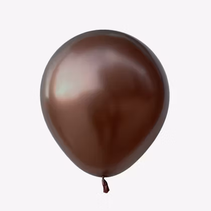 Ballong 45 cm - Chrome Truffle