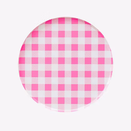 Tallrikar - Gingham