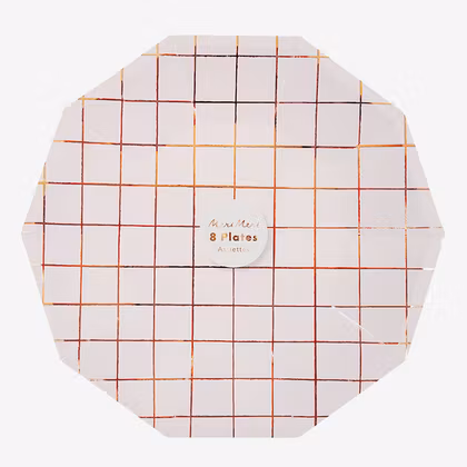 Tallrikar - Rose Grid