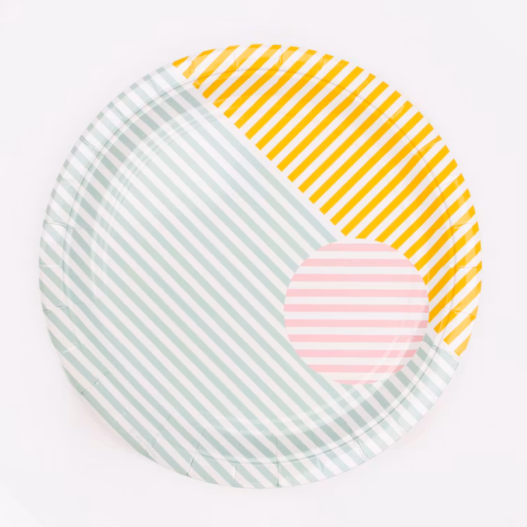 Tallrikar Pastel Stripes