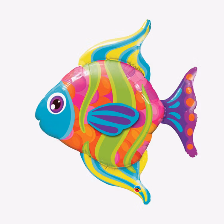 Folieballong - Fisk