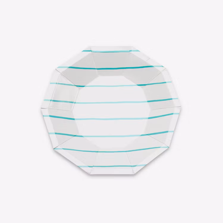 Tallrikar - Frenchie Stripe Mint