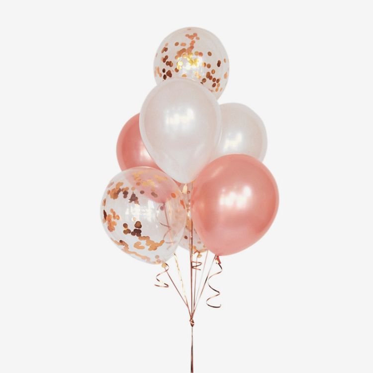 Ballongbukett - Rosé Konfetti