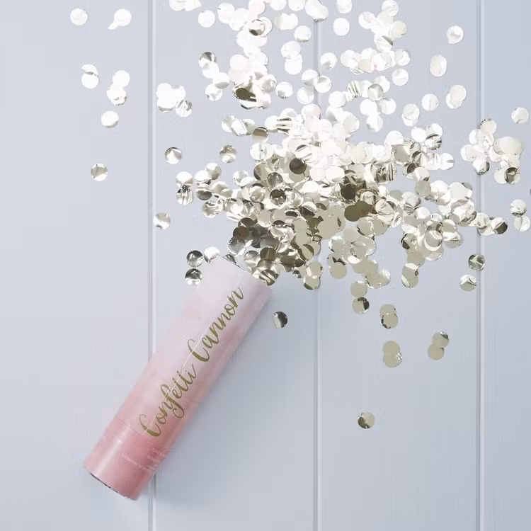 Konfettibomb - Metallic Guld