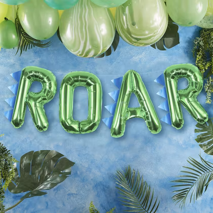 Ballonggirlang - ROAR - Grön