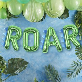 Ballonggirlang - ROAR - Grön