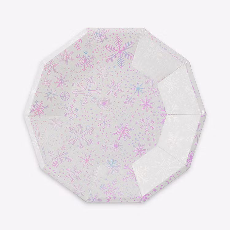 Tallrikar - Frosted - Stora