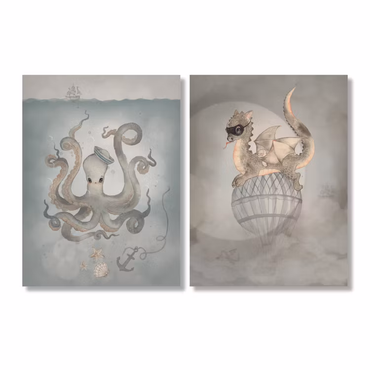 2-pack Water Crew -  Mrs Mighetto
