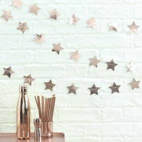 Girlang - Metallic Star - Roséguld