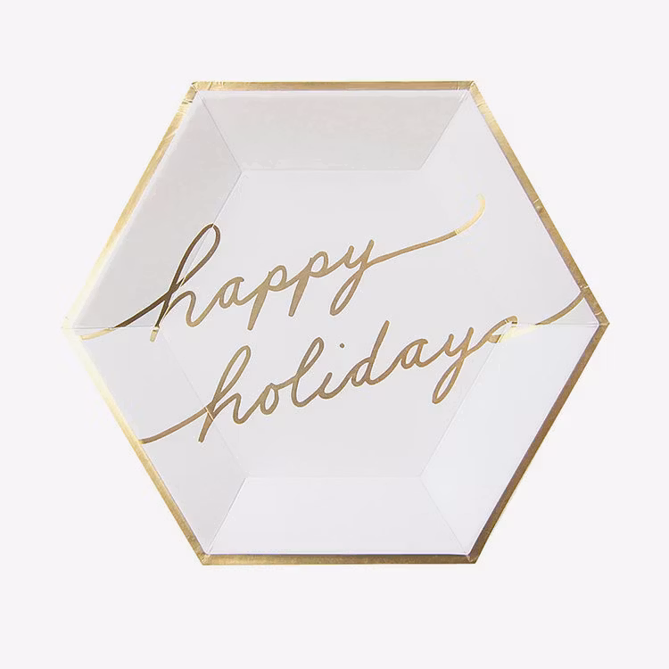 Tallrikar - Blanc - Holidays